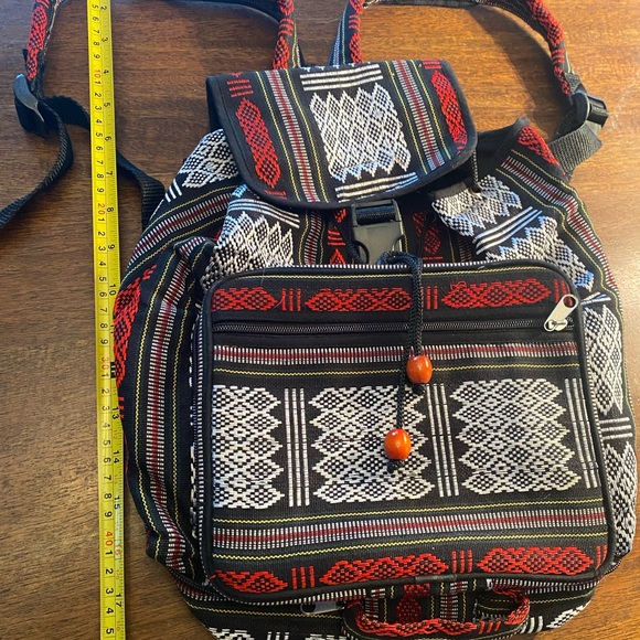 Colorful Patterned Backpack - Picture 3 of 5